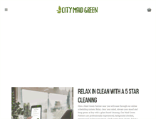 Tablet Screenshot of citymaidgreen.com